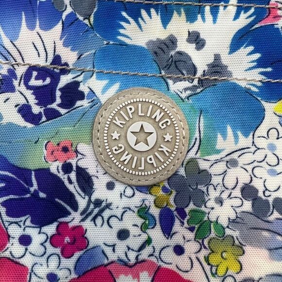 Kipling Crossbody Bag Women's Small Multi-Color Sebastian Flower Bloom Louise - Picture 8 of 10